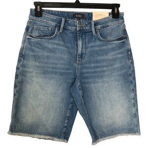 NYDJ $69 LIFT TUCK TECHNOLOGY boyfriend denim short‎ 6 nwt